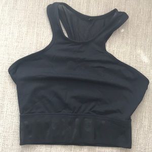 Black Gymshark Crop top/bra XS